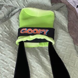 Disney Goofy Hat - Neon Green and Black